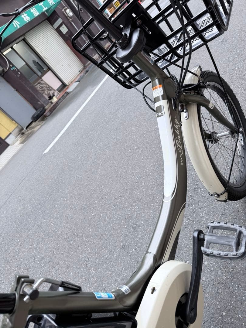 子供乗せ　ヤマハ　電動アシスト自転車　チャイルドシート付き