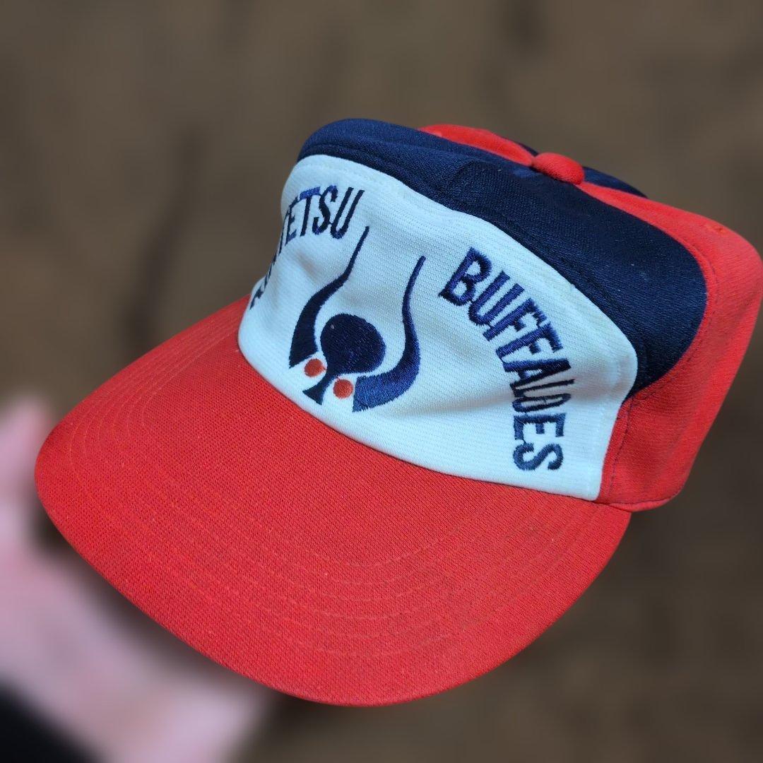 超レア70年代近鉄承認　中央帽子　KINTETSU BUFFALOES 野球帽