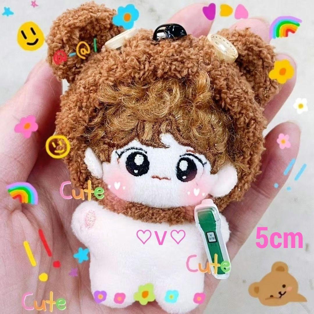 BTS ぬいぐるみ 5cm テテ テヒョンＶ ジン ジョングク ジミン ユンギ