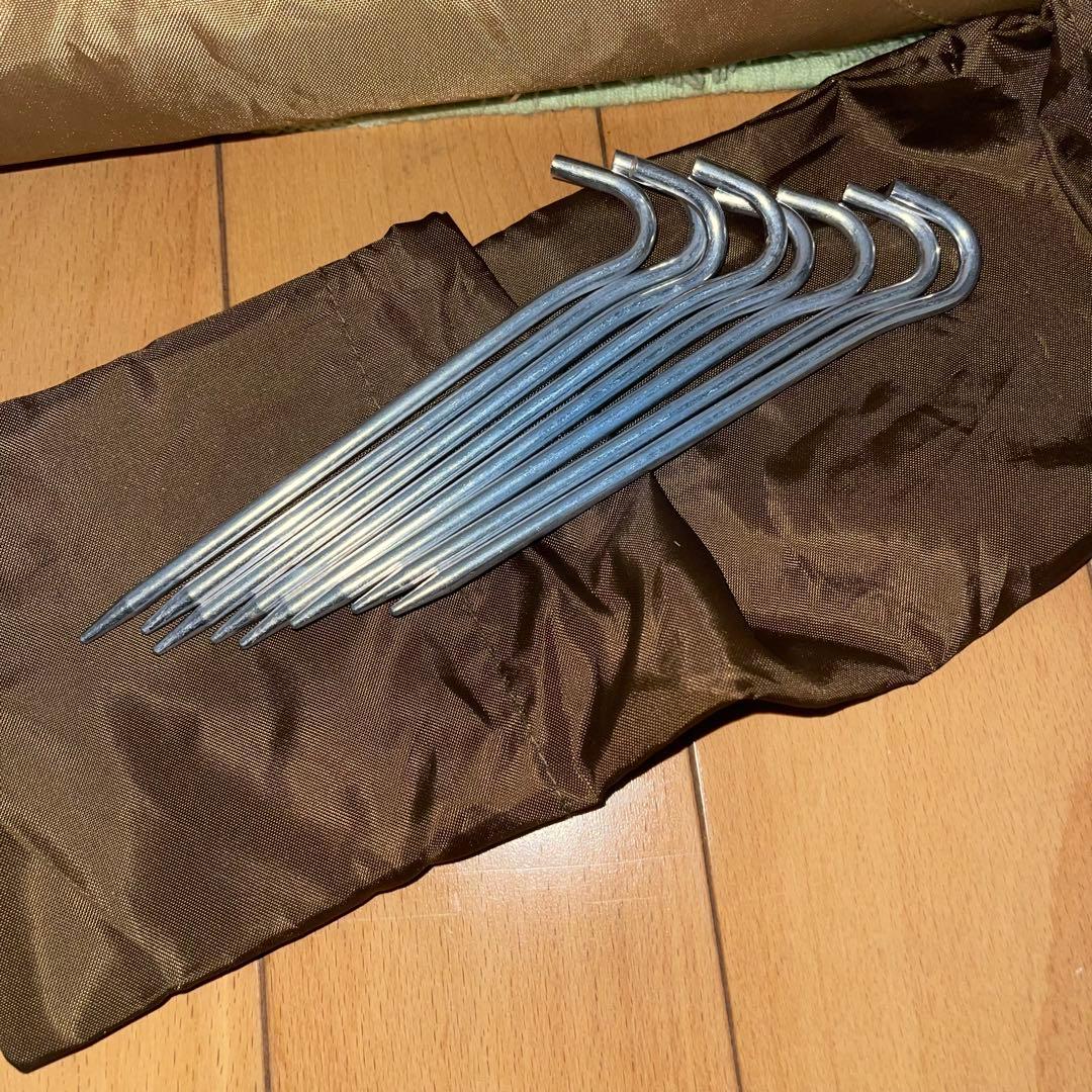 【美品】HDタープ シールド ヘキサL スノーピーク ヘキサタープ ポール欠品