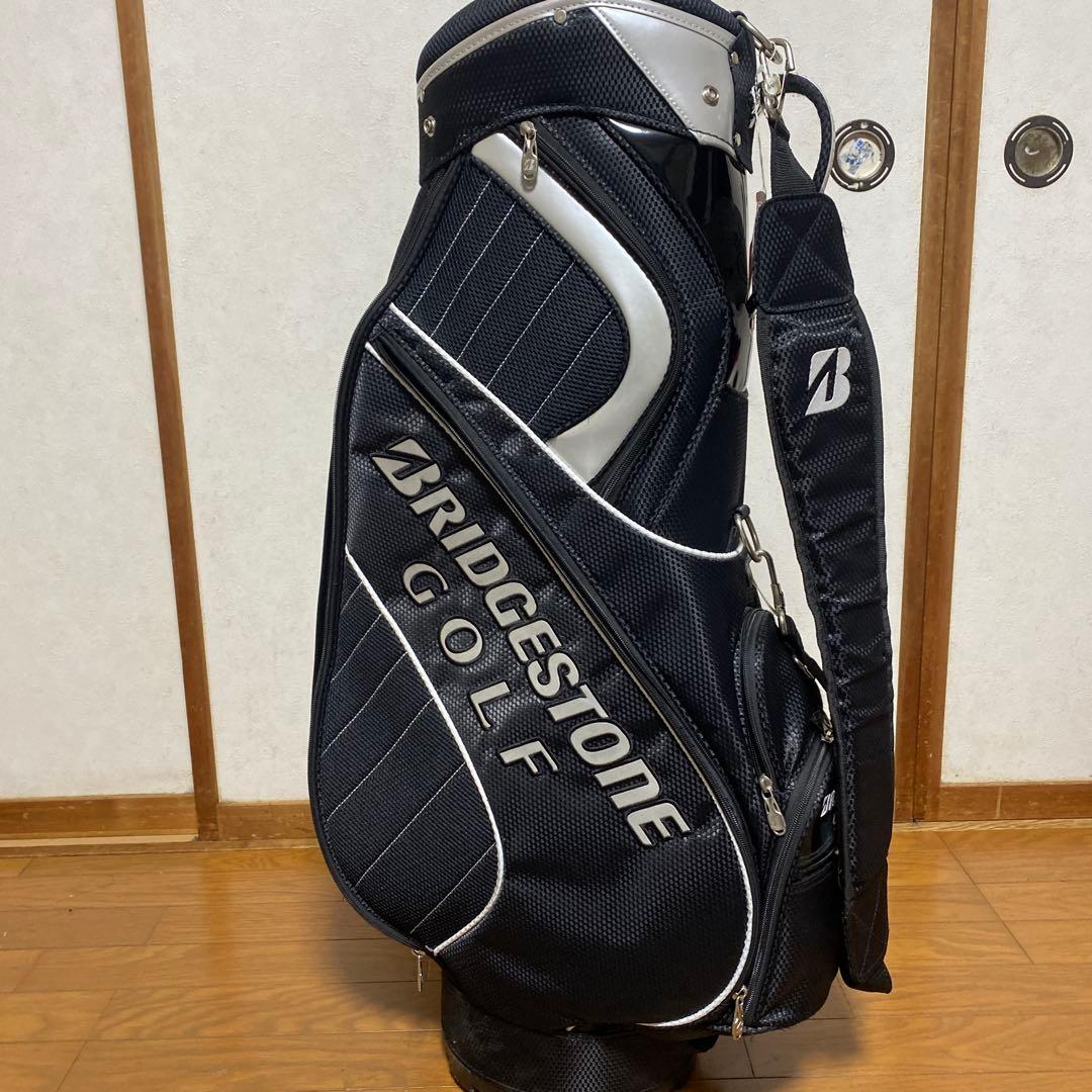 BRIDGESTONE ゴルフバッグ キャディバッグ ブラック完売品‼️