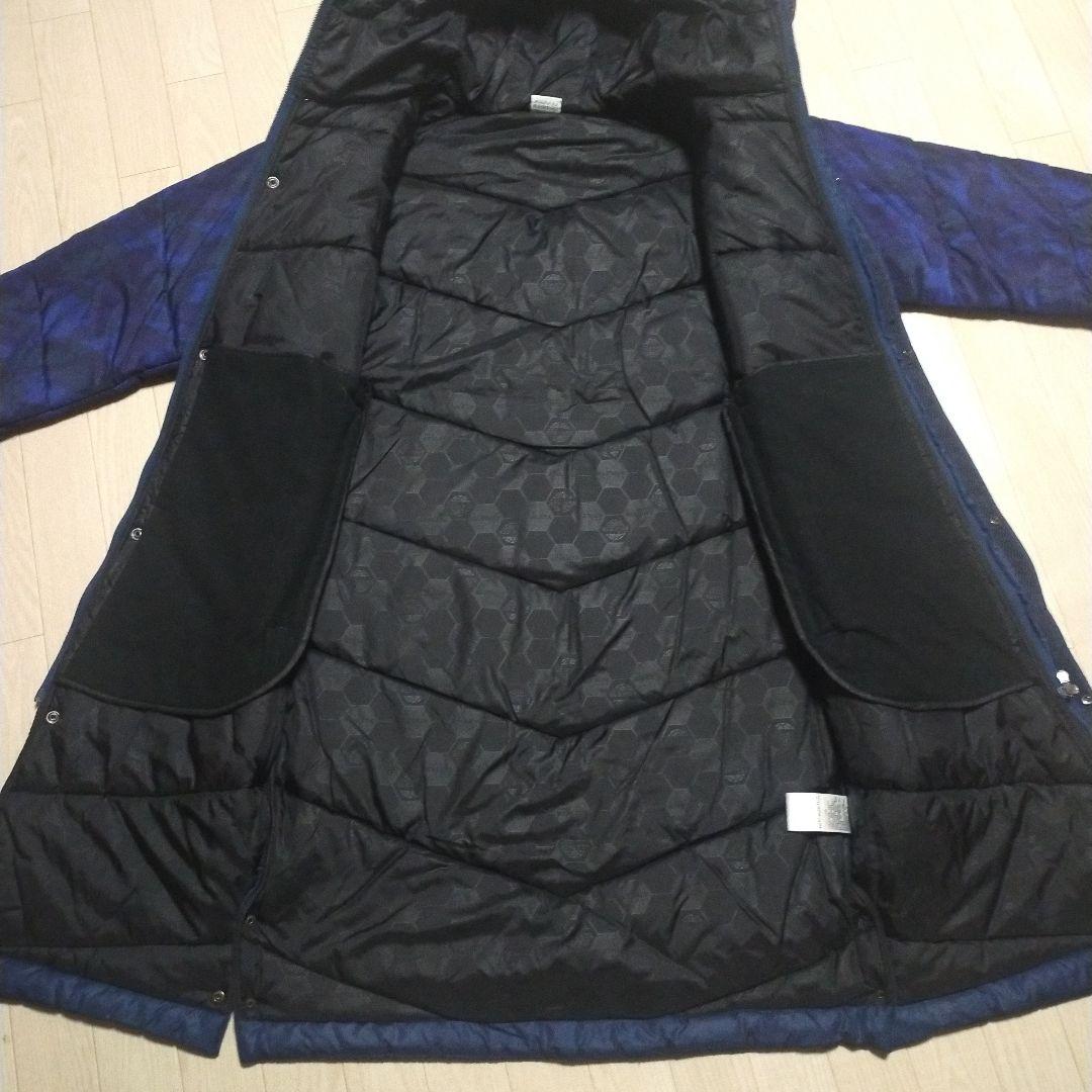 ATHLETA　アスレタ　ベンチコート　ロングコート　ダウン調　肉厚
