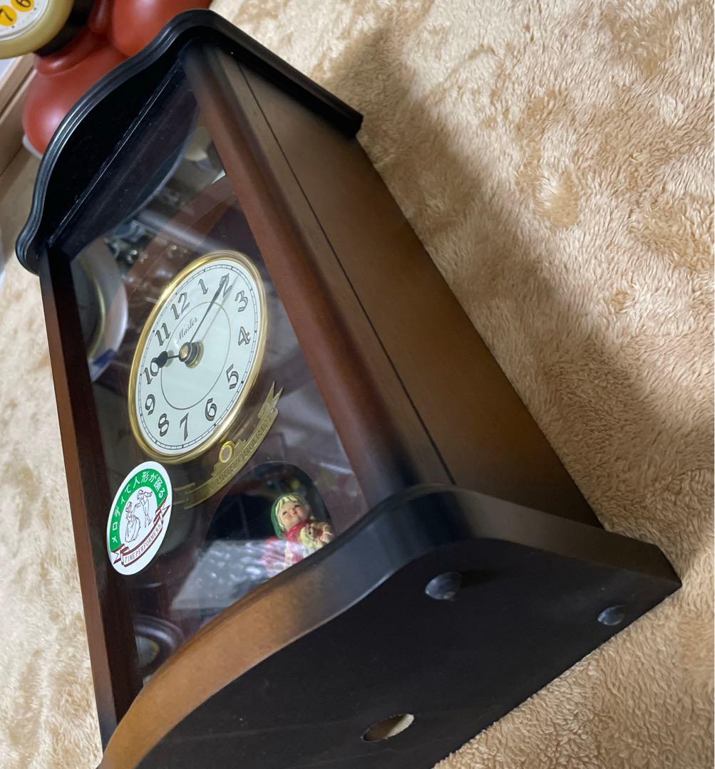 【超美品】　マスタークロックMASTER からくり時計　動作確認済み
