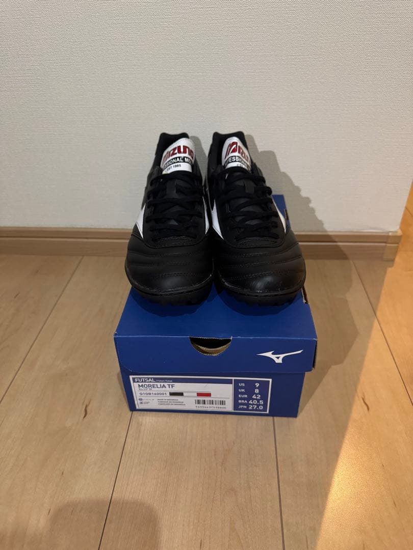 【本日限定】 MIZUNO MORELIA TF サッカーシューズ 27.0cm
