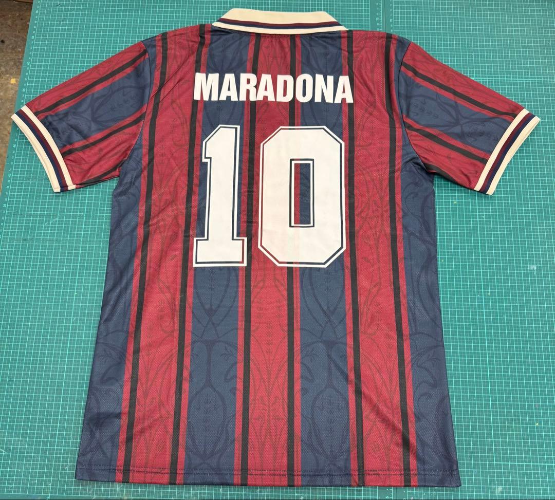 バルセロナ　125周年記念　ユニフォーム　マラドーナ　リーガエスパニョーラ