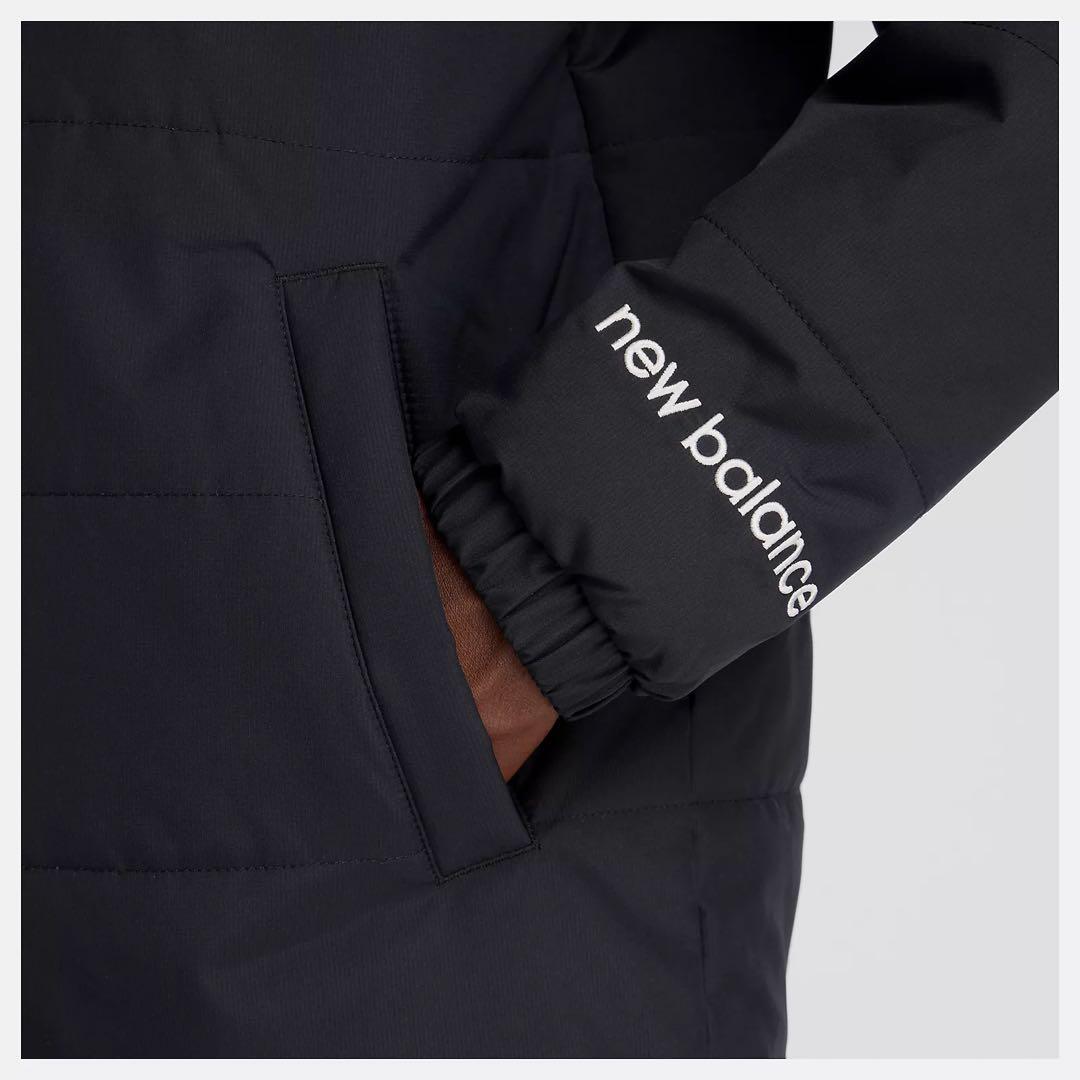 New Balance Padded Short Jacket ブラック XL