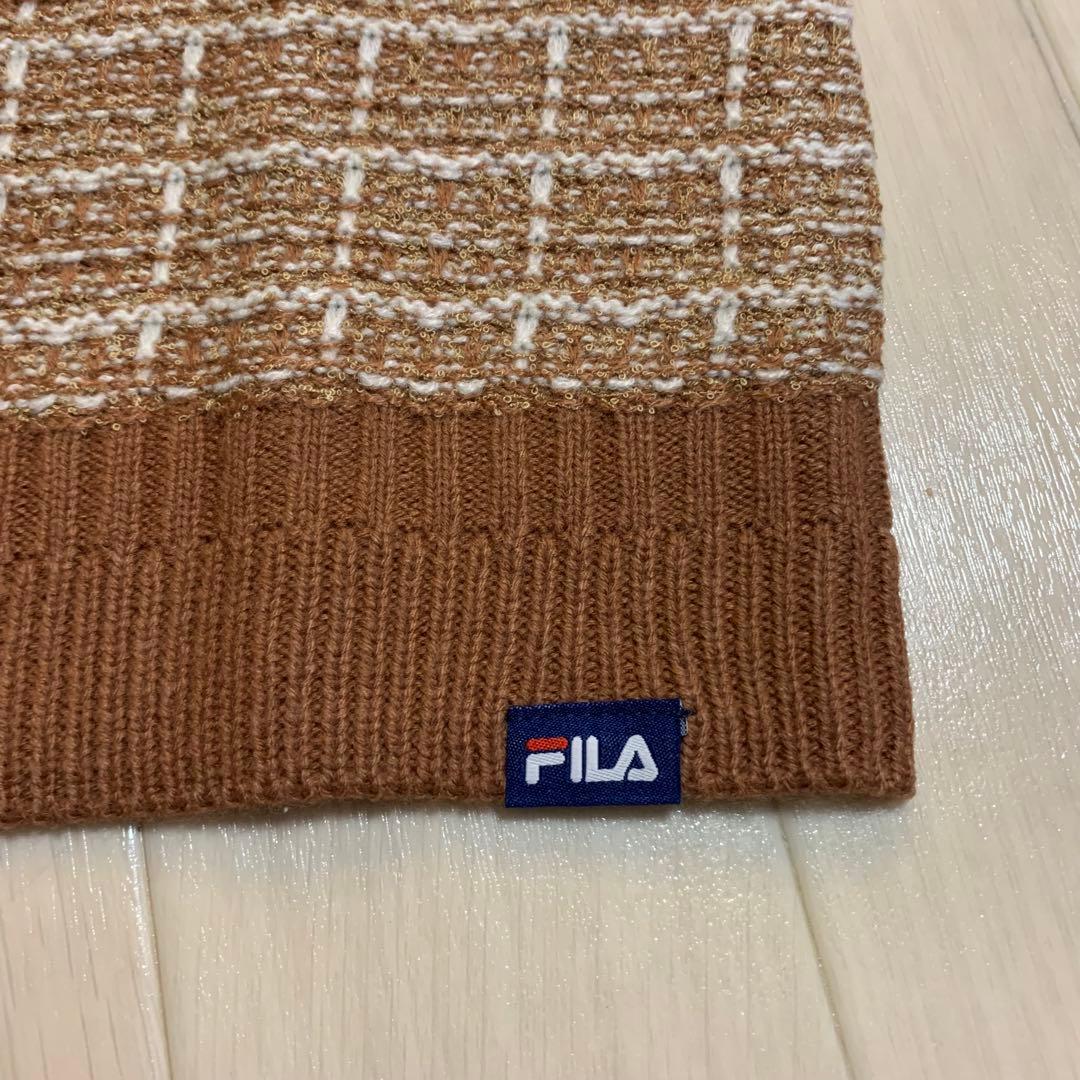 新品【フィラゴルフ】レディース　長袖セーター 、スカート　L/11 セットアップ