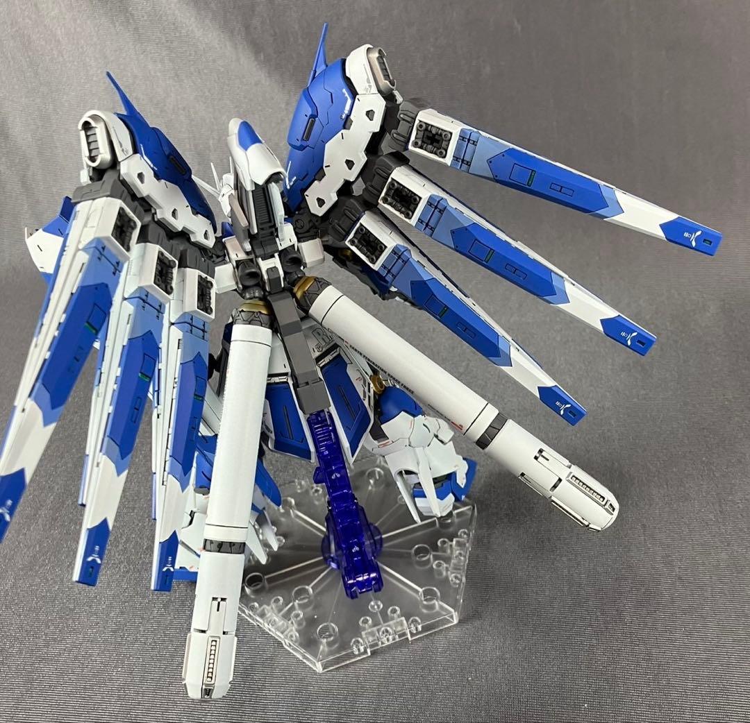 1/144 RGハイニューガンダム 改造(改修)完成品 HWS追加 HGUC