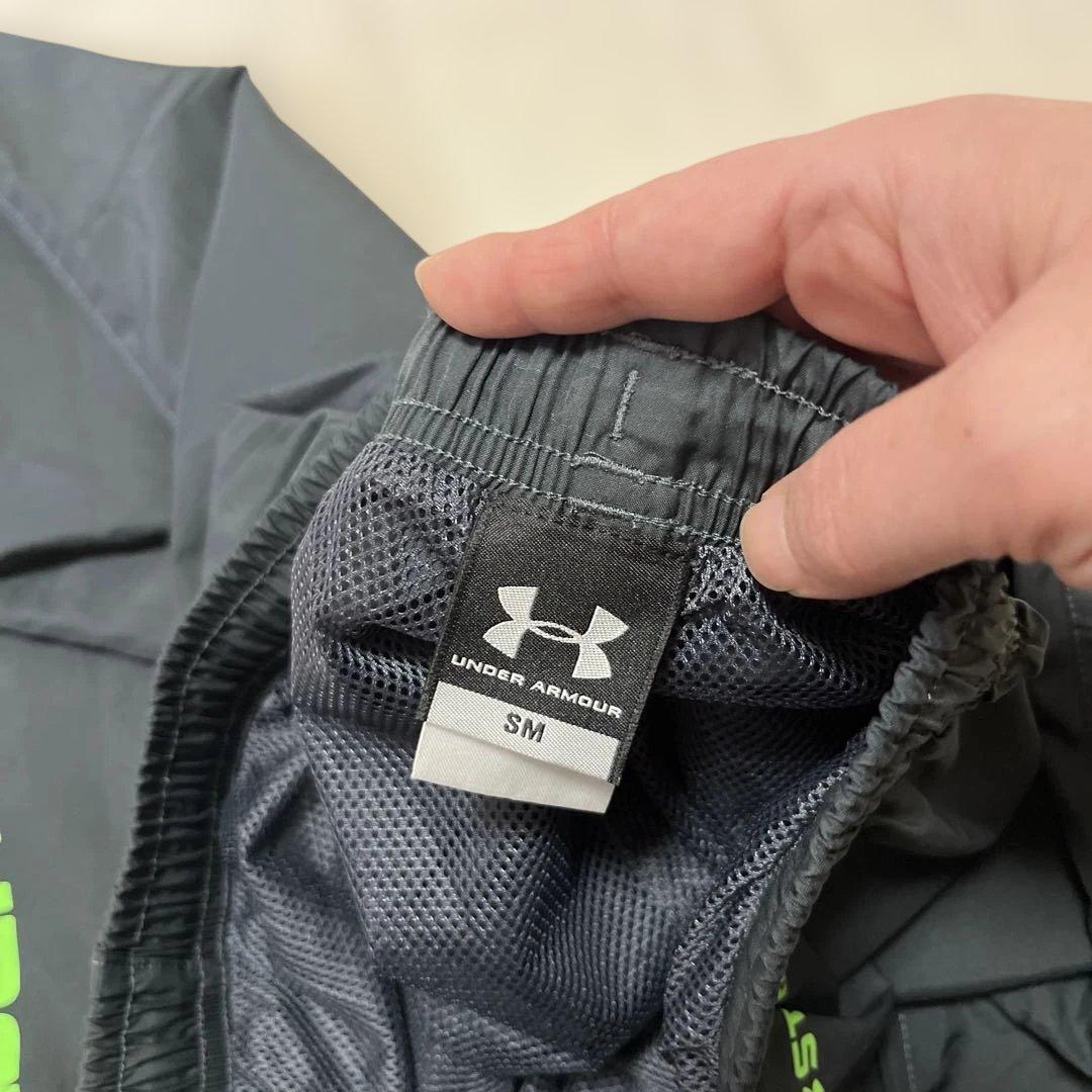 UNDER ARMOUR ジャージ上下セット ブラック/グリーン