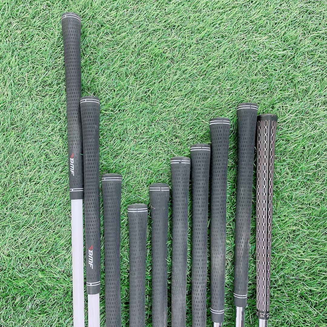 メンズゴルフクラブ フルセット 初心者 BMF Sフレックス 10本　H2879