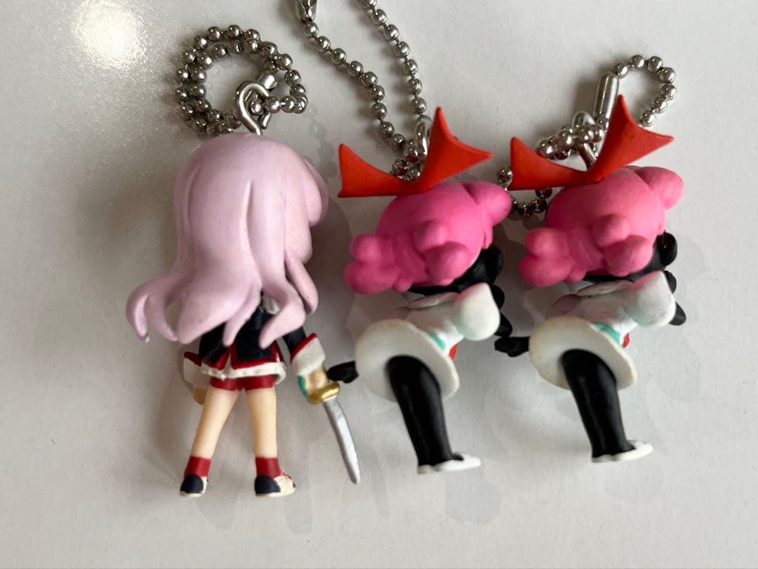 【少女革命ウテナ】ガチャガチャマスコット(奇譚クラブ)3個&アクリルスタンド
