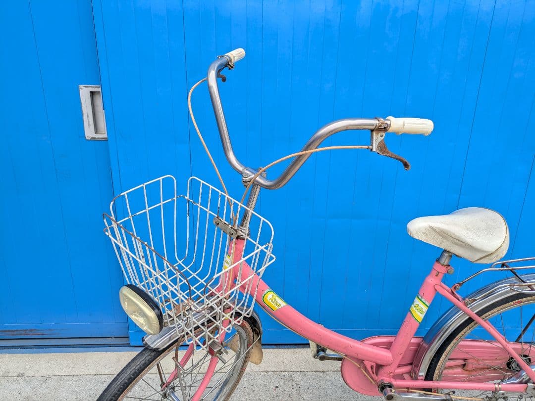 昭和 レトロ 自転車 ママチャリ ２２インチ 　名古屋配送OK