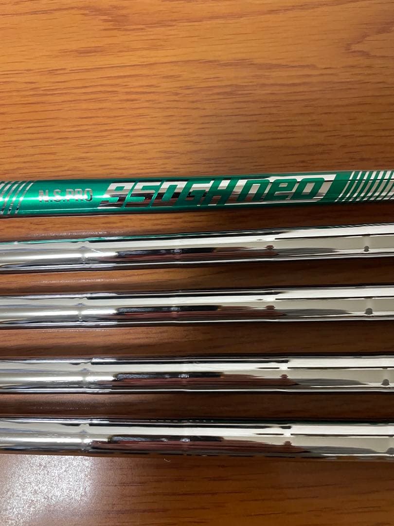 ゴルフシャフト 5本セット N.S.PRO 950GH neo SRシャフト