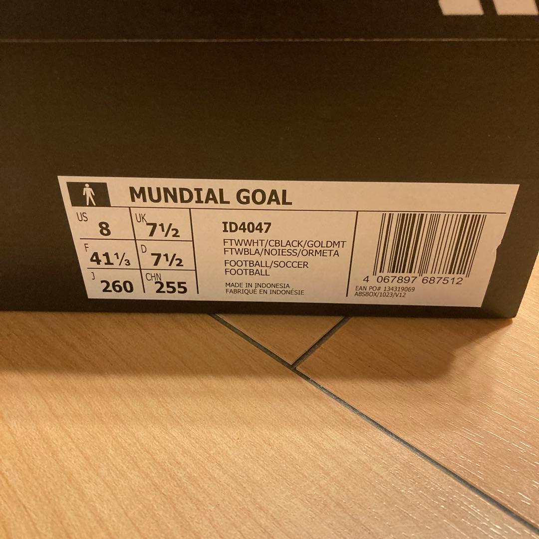 アディダス　adidas ムンディアルゴール　サッカー　MUNDIAL 26cm