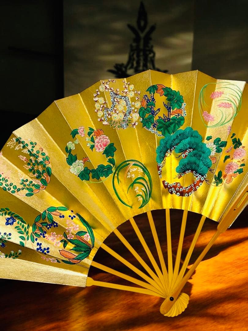 扇子　33.5cm 十松屋福井扇舗　仕舞扇　能楽