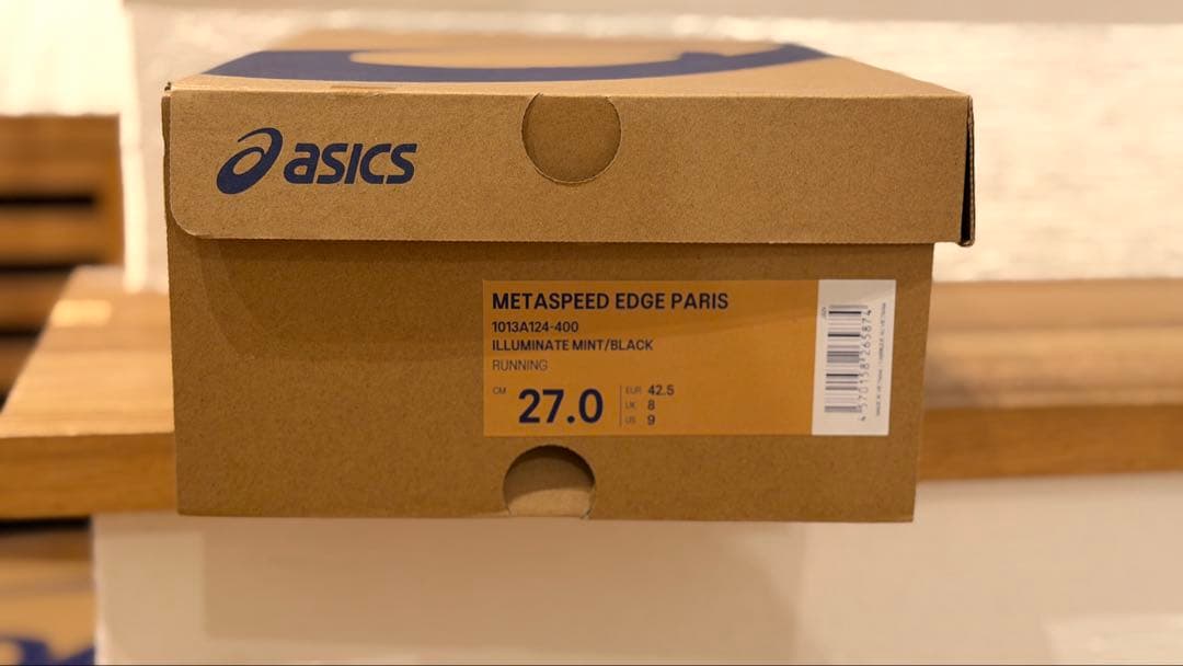 asics アシックス メタスピードエッジ パリ 27cm