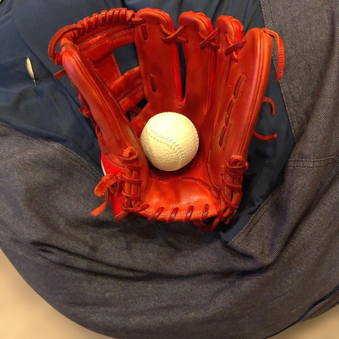 Wilson 軟式グローブ　86型 スーパースキン 赤