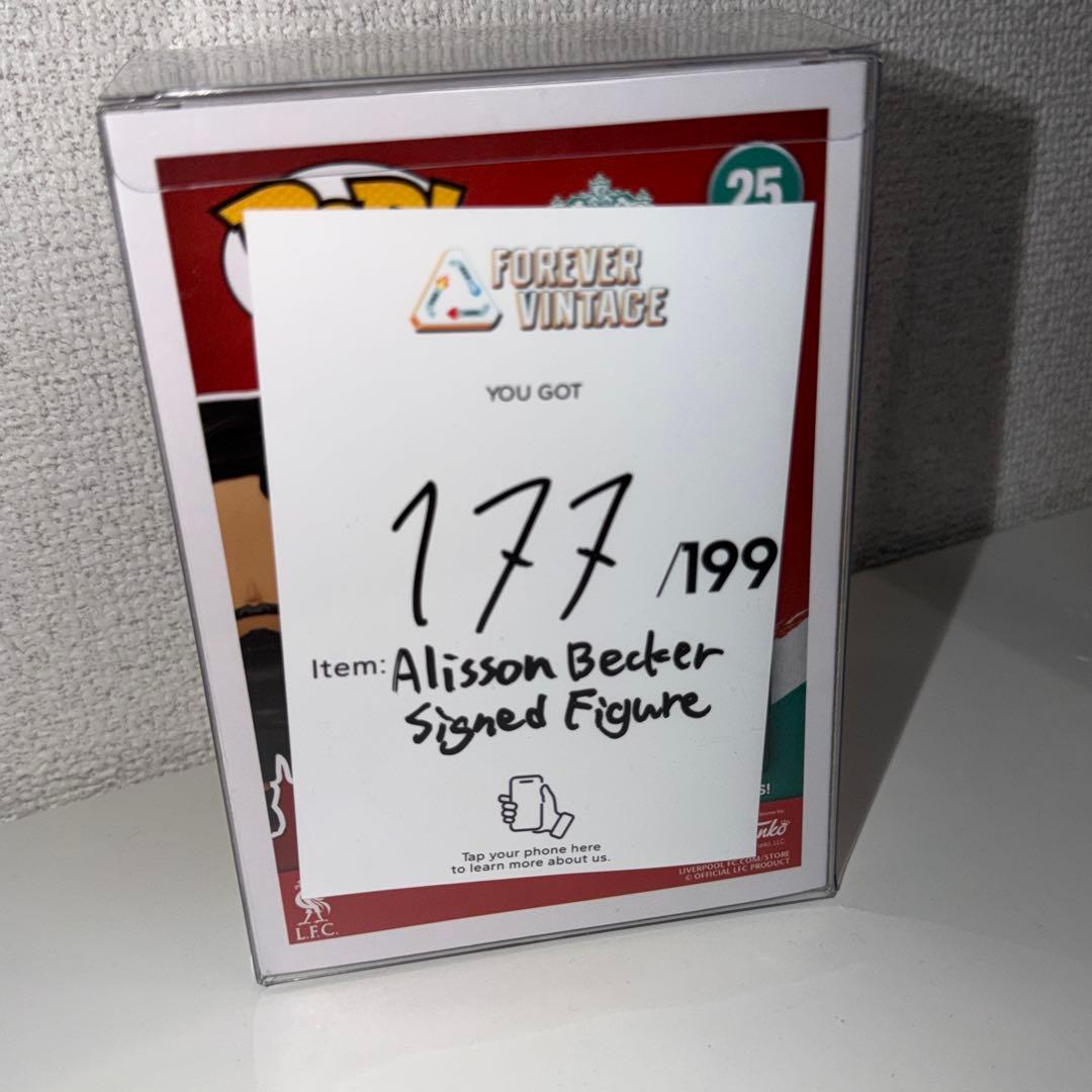 【サイン入り 美品】 アリソン ベッカー サイン入り Funko Pop