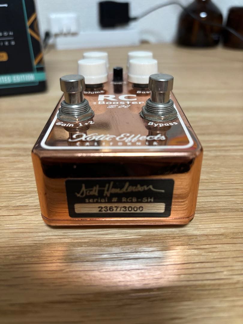 Xotic RC BOOSTER SH 限定モデル