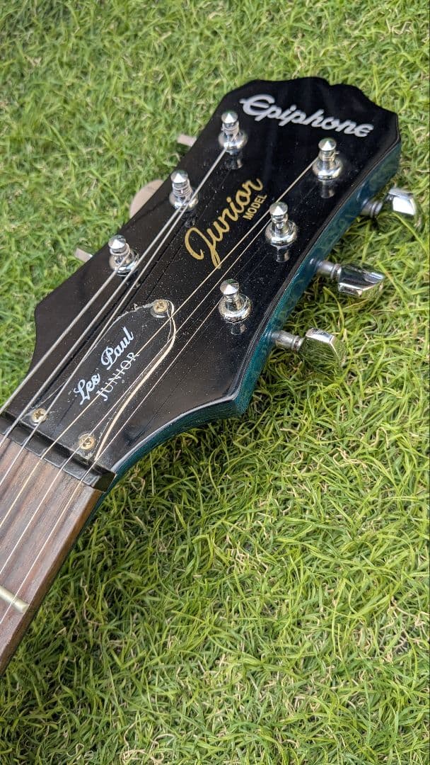 Epiphone レスポールジュニア ブルーバースト エピフォン美品レアカラー