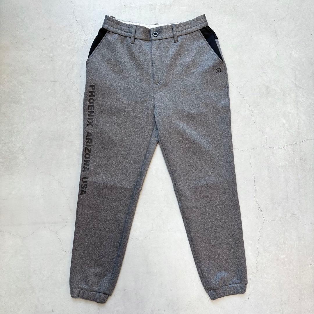 【極美品】PING ピンアパレル ストレッチジョガーパンツ ダンボールニット