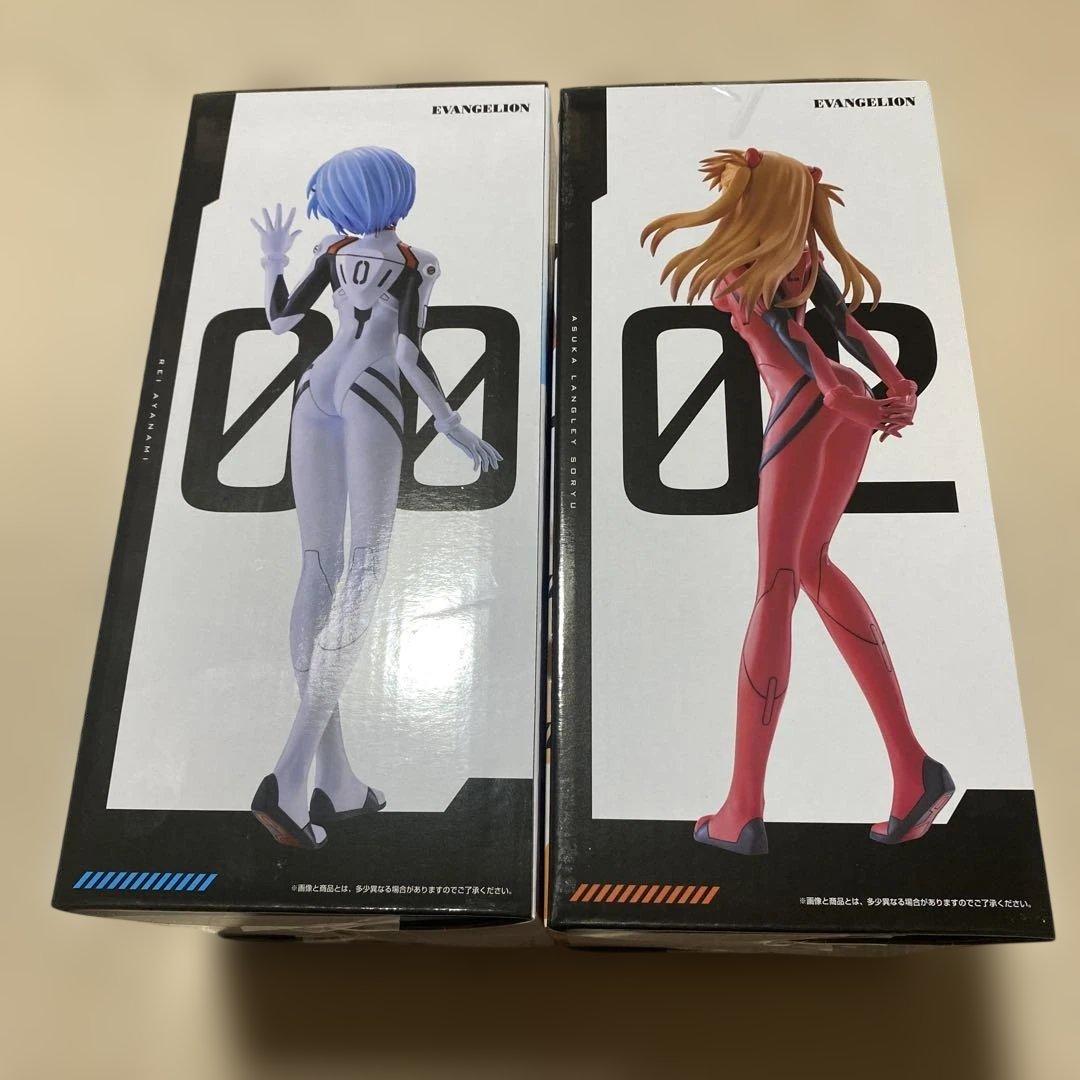 一番くじ　エヴァンゲリオン30th C賞綾波レイ　D賞惣流•アスカ•ラングレー