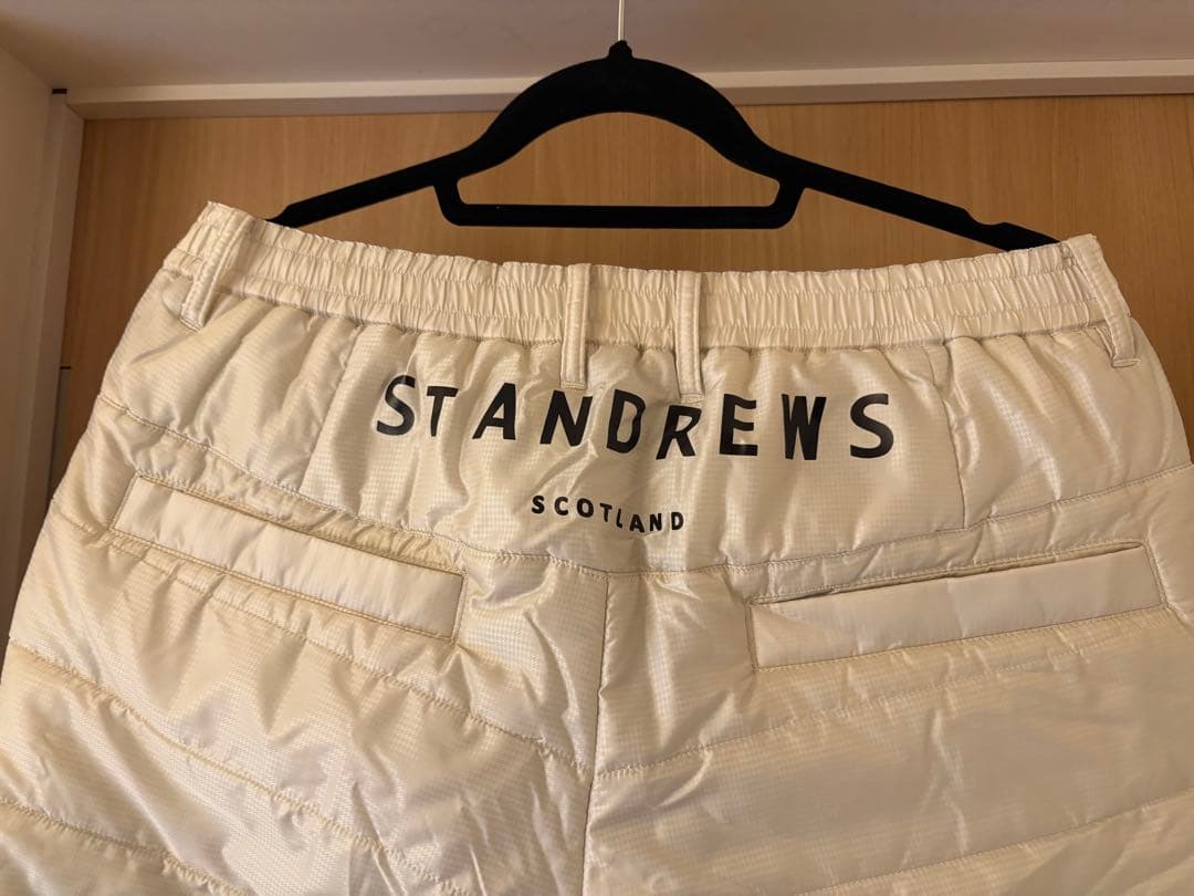 ST ANDREWS パデッドパンツ ホワイト