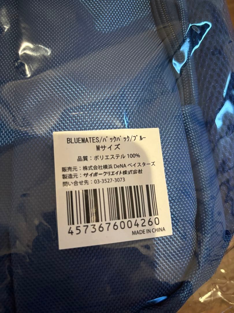 Blue Mates バックパック Mサイズ 青　2026