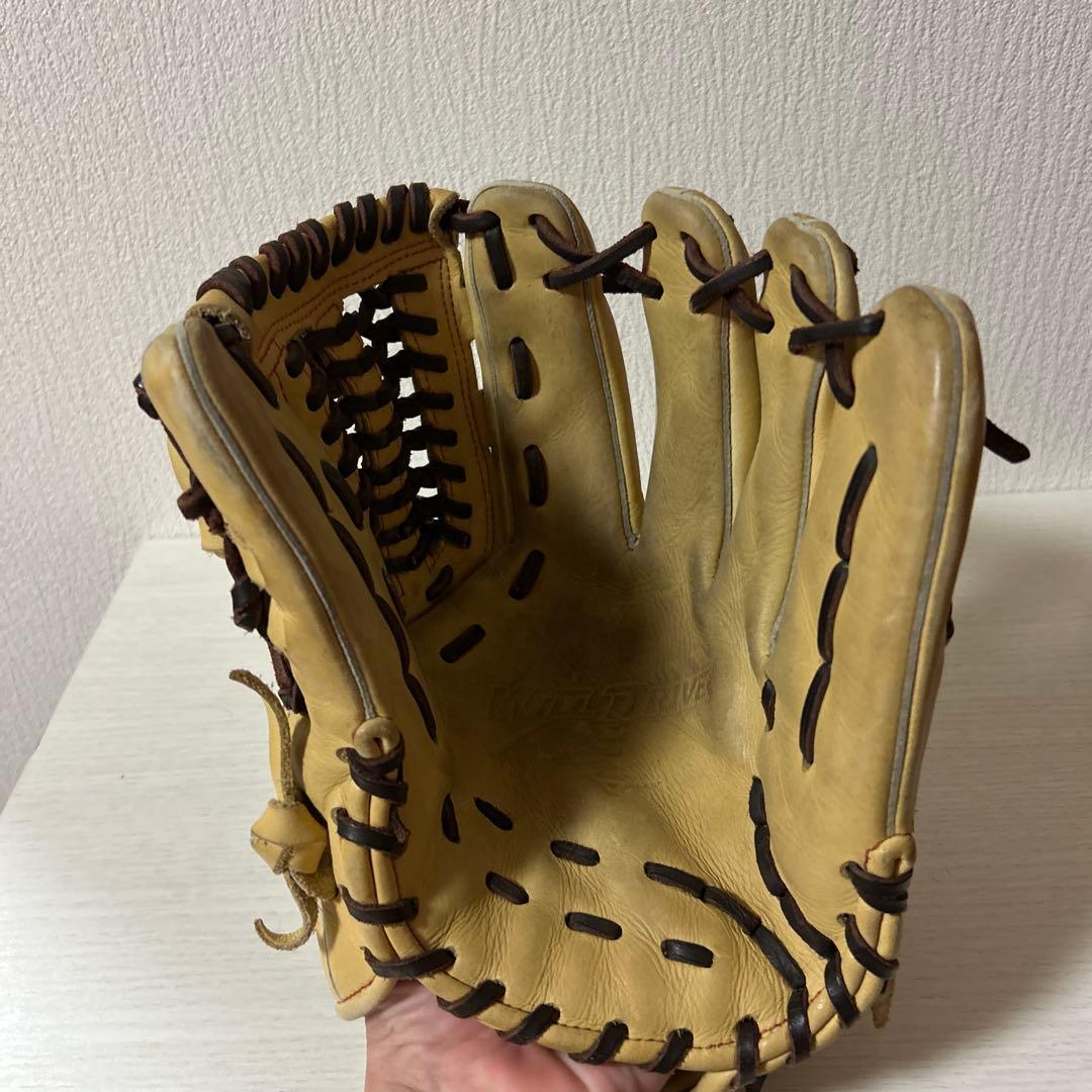 ミズノ 軟式グローブ ベージュ