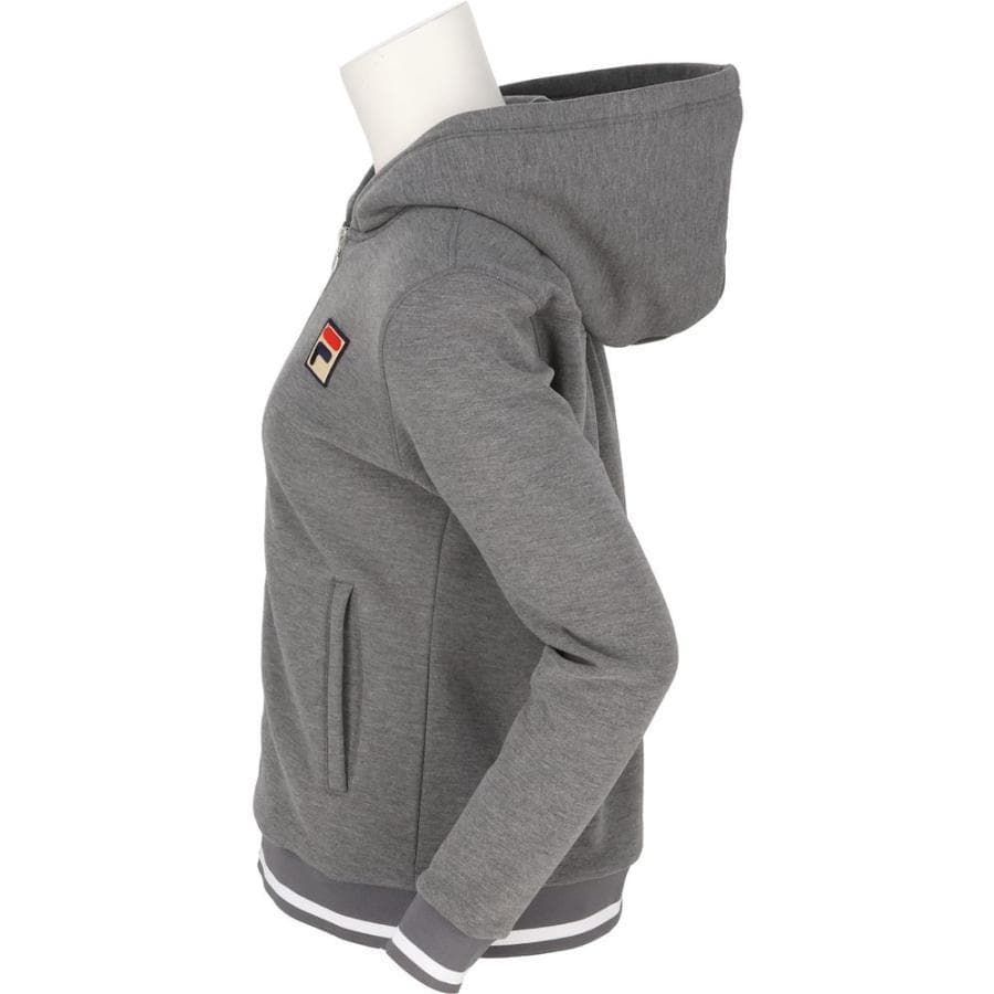 フィラ　FILA　テニスウェア　レディース　フルジップパーカー　M　グレー　新品