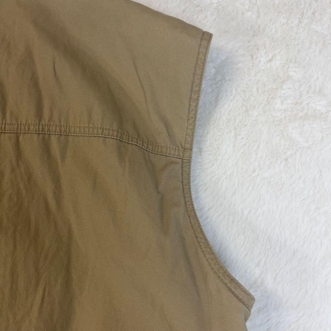 【美品】 エルエルビーン フィッシングベスト ベージュ Mサイズ