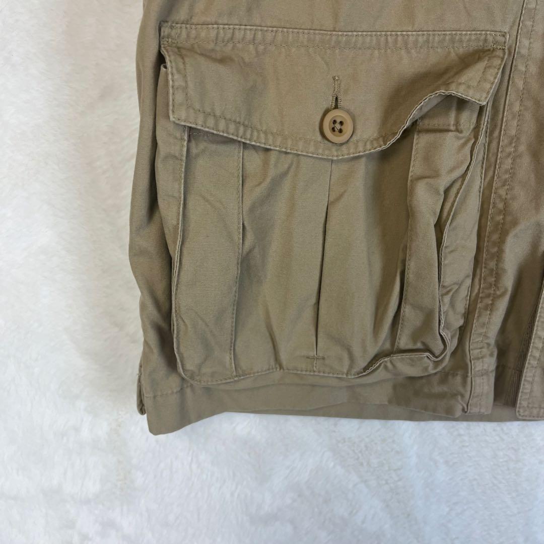 【美品】 エルエルビーン フィッシングベスト ベージュ Mサイズ