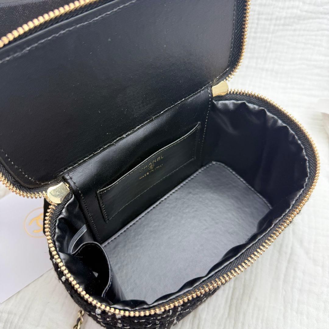 【限定特価】CHANEL ノベルティ チェーン ショルダーバッグ ツイード