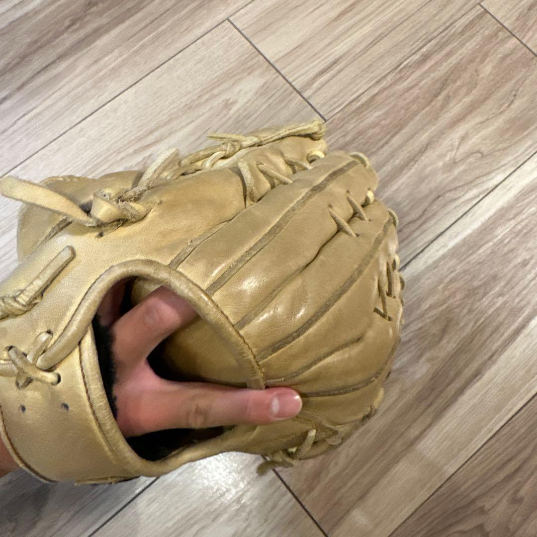 ZETT 硬式 グローブ 旧源田モデル 内野手用