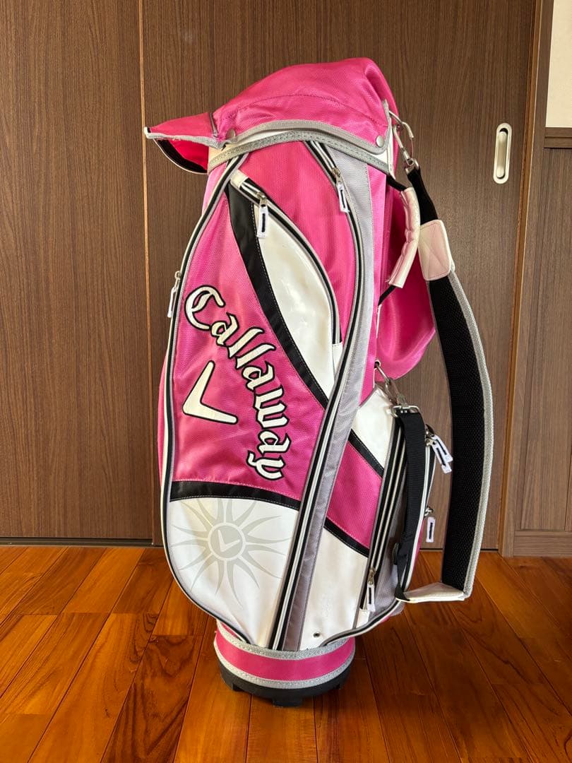 Callaway キャディバッグ ピンク　ヘッドカバー付