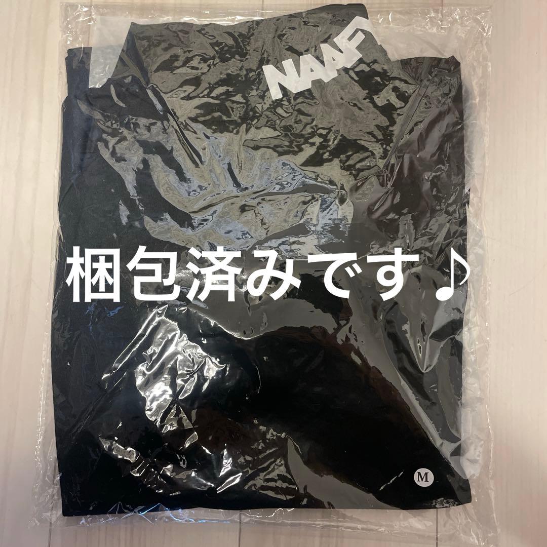 NAAFY ブラック ハイネック ロングスリーブ
