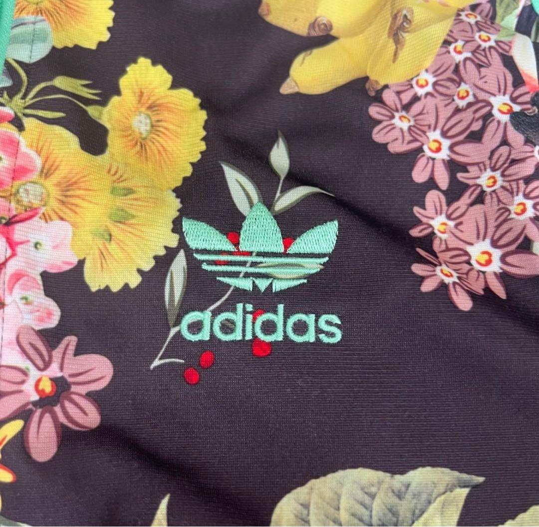 adidas アディダス　フラワー　トラックジャケット　ジャージ　花柄　美品 S