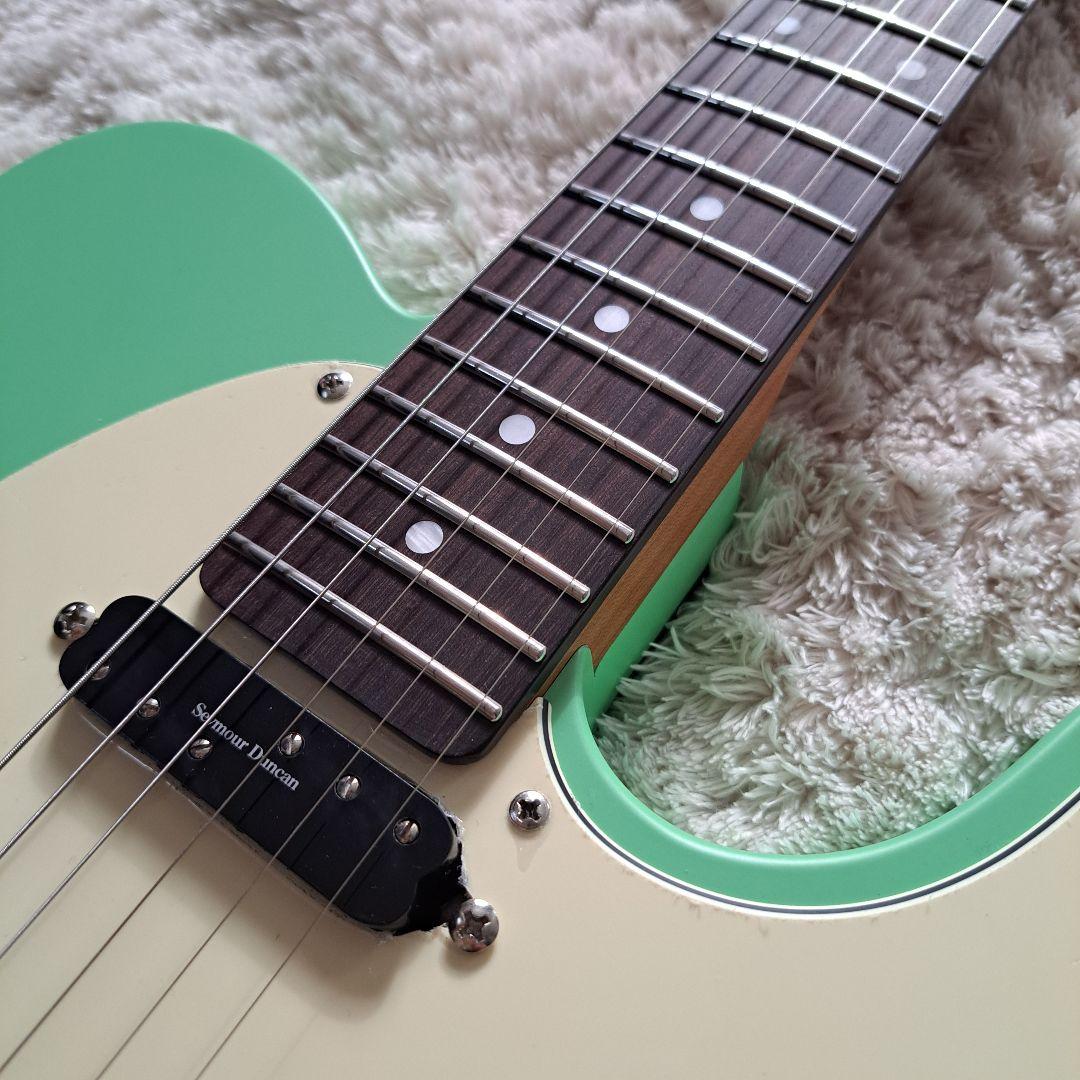 工房製作個性テレキャスター Duncan & Fender Pickups搭載