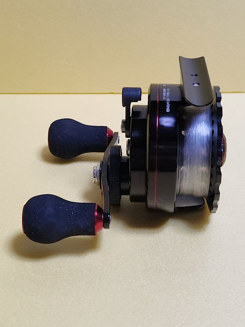 FUN TOOL　黒王　レフトハンドル　筏　かかり釣り　片軸リール　リール