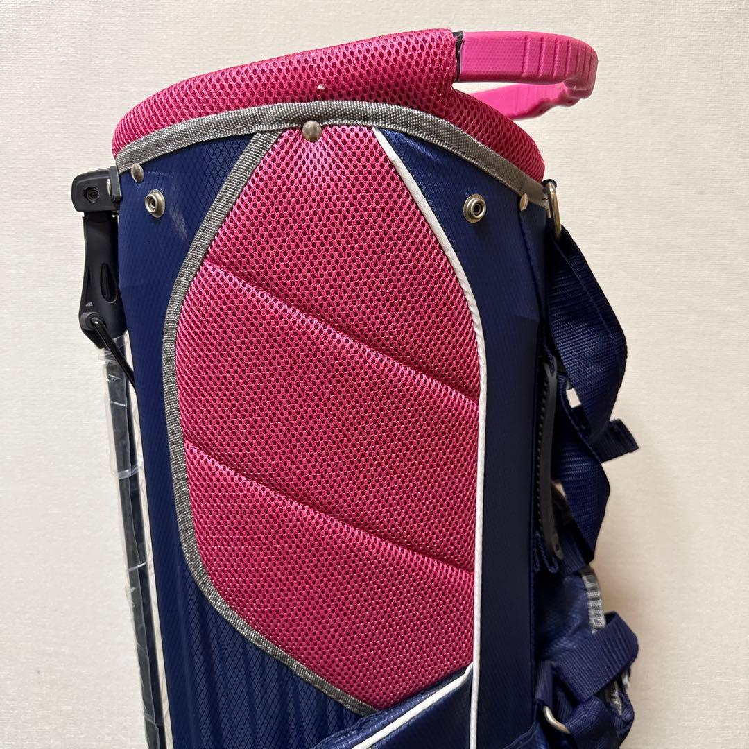 Kolwin コルウィン キャディバッグ スタンド式 ネイビー 軽量