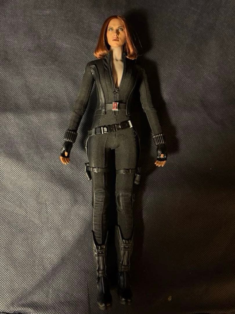 1/6 カスタム仕様 ホットトイズ ブラック・ウィドウ ウインターソルジャー版