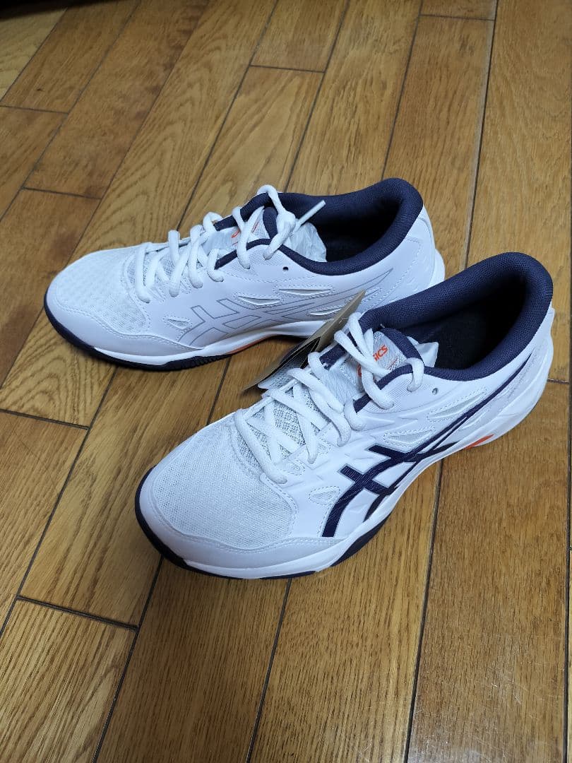 asics バレーボールシューズ ホワイト/ネイビー