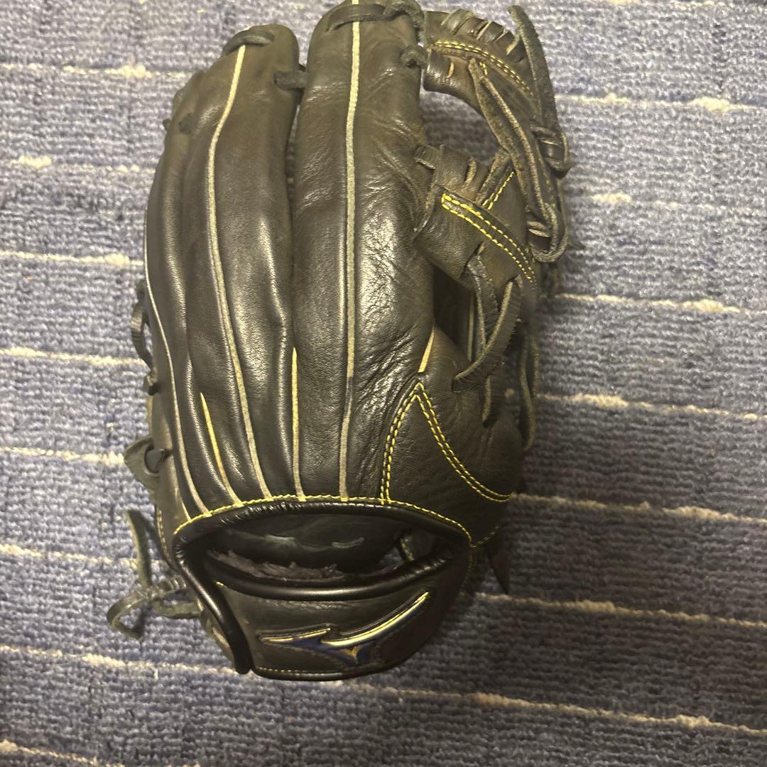 Mizuno セレクトナインソフトプラス　少年用軟式グローブ 黒　オールラウンド
