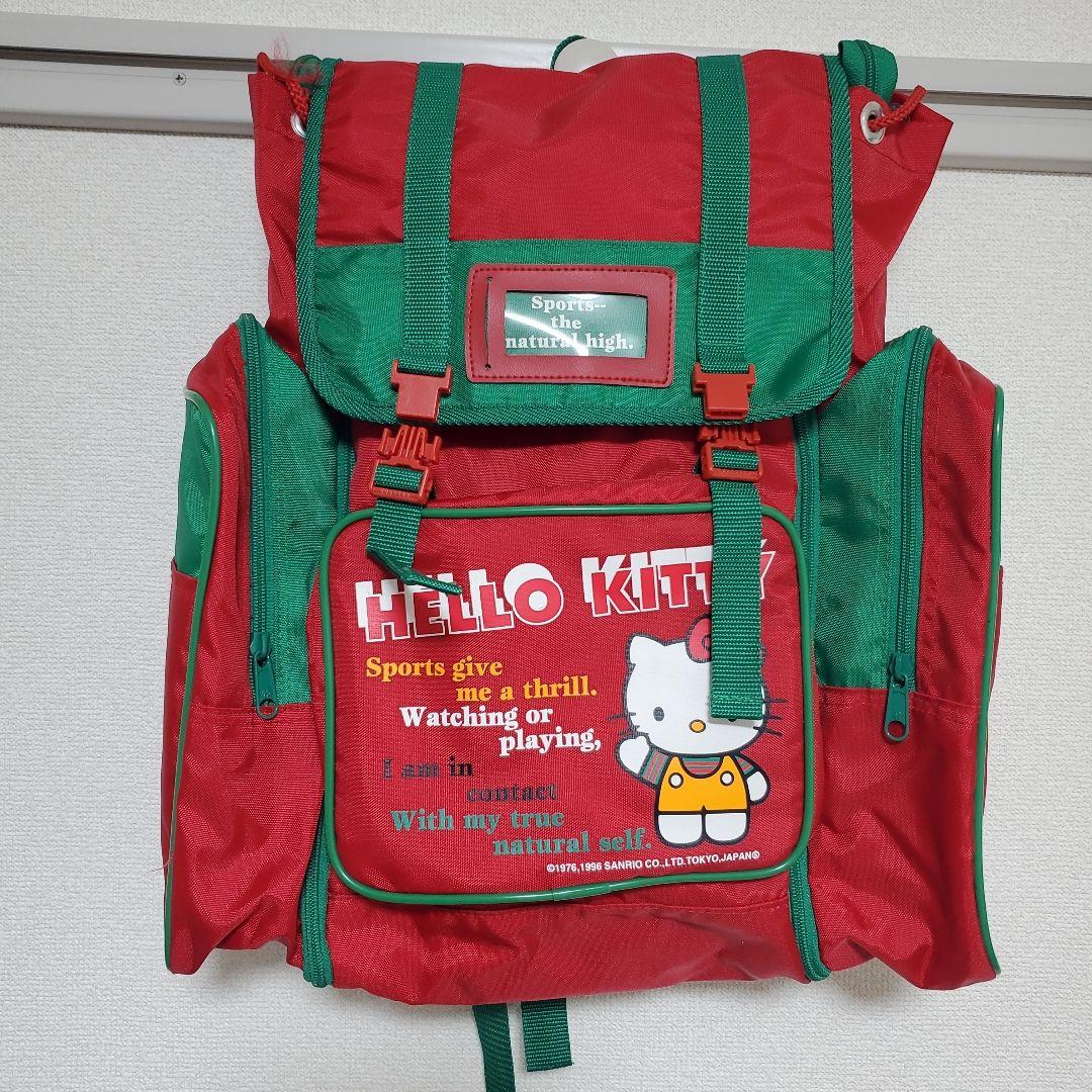 【値下げ】平成レトロ サンリオ HELLO KITTY スポーツバックパック