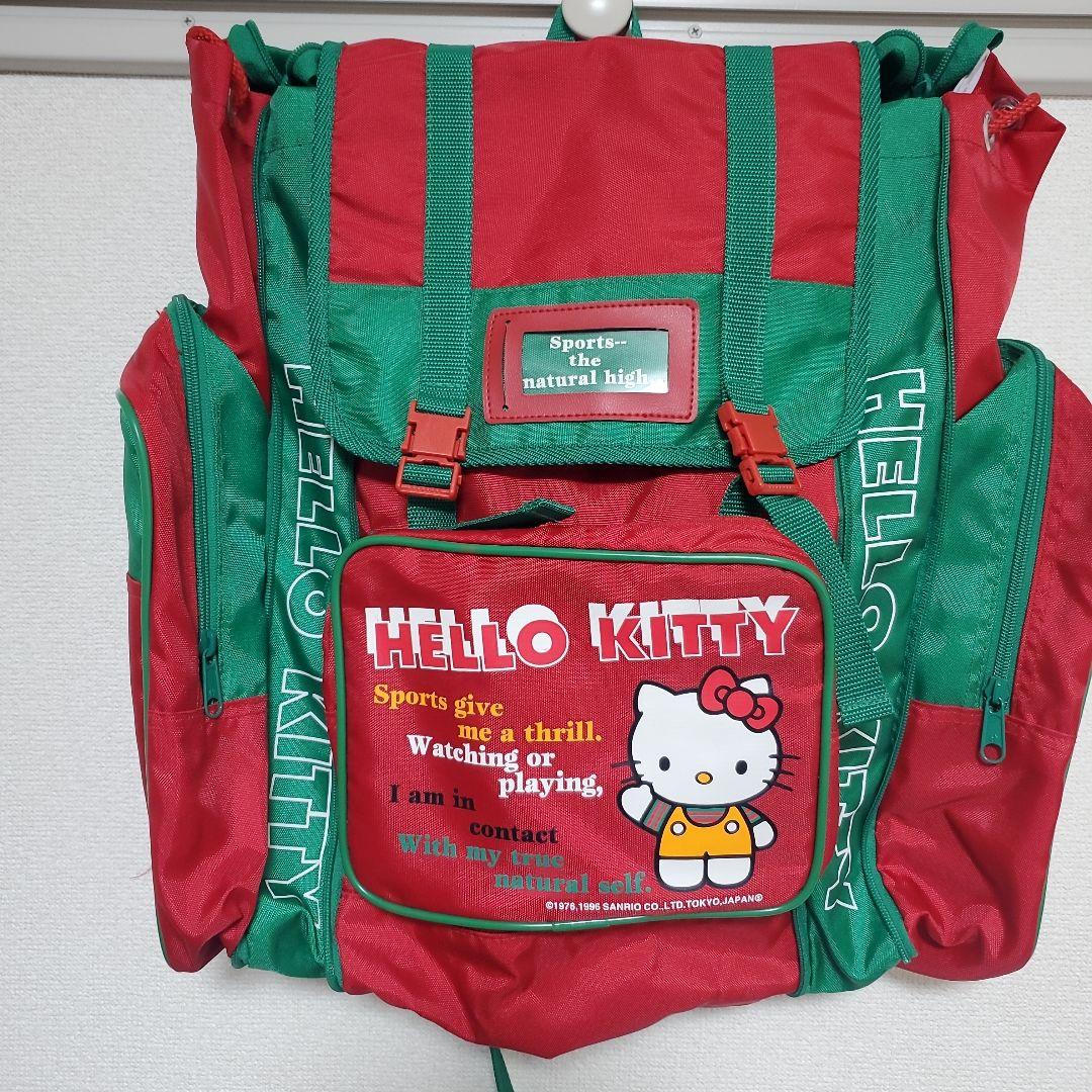【値下げ】平成レトロ サンリオ HELLO KITTY スポーツバックパック