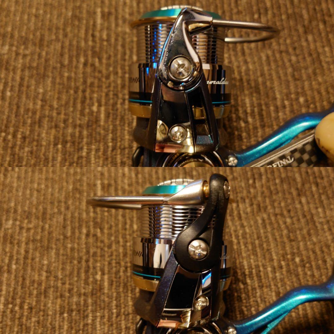 美品ダイワ10エメラルダス INF 2506W ZPIアンカーフィン ボーンノブ