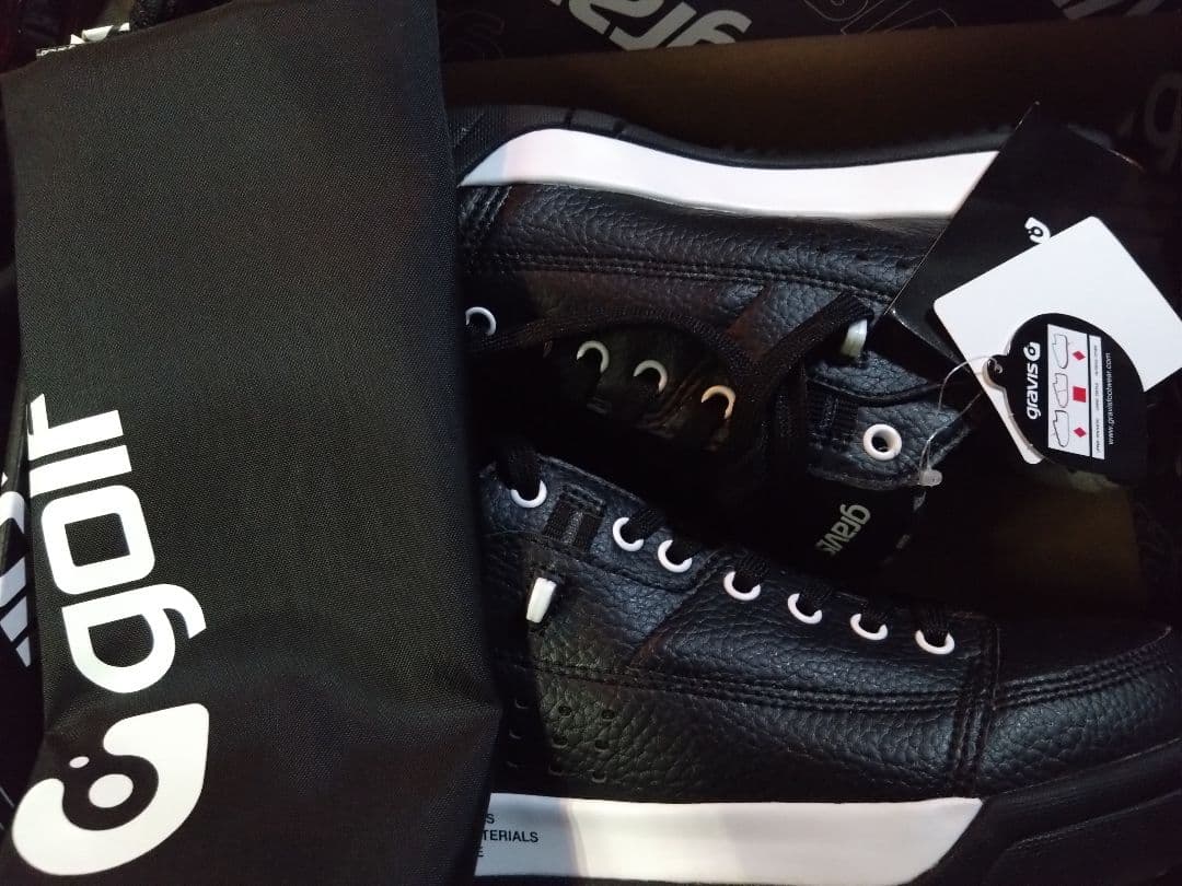 gravis　ゴルフシューズ　ブラック　　　　完