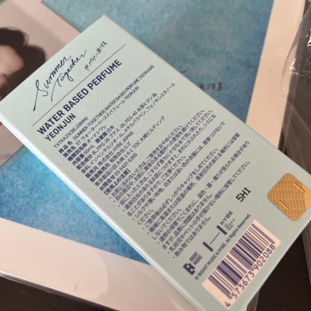 txt ヨンジュン summer together 香水 L判フォト