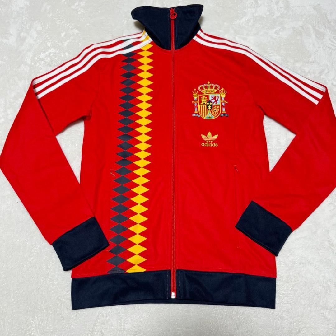新品未使用　adidas トラックジャケット　ジャージ　スペイン代表　韓国購入