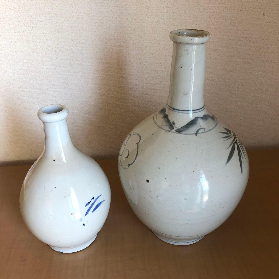骨董　徳利　大小2種